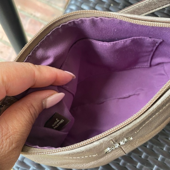 Coach Pewter Leather Shoulder Bag - Picture 12 of 12